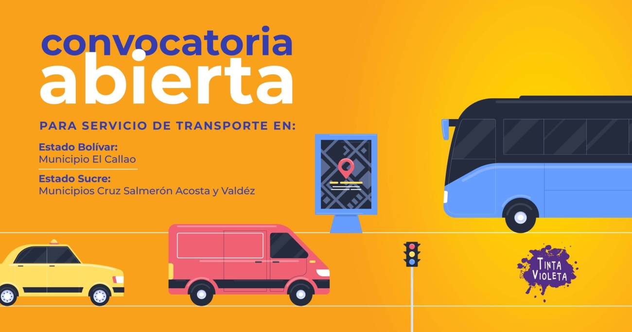 Convocatoria abierta transporte