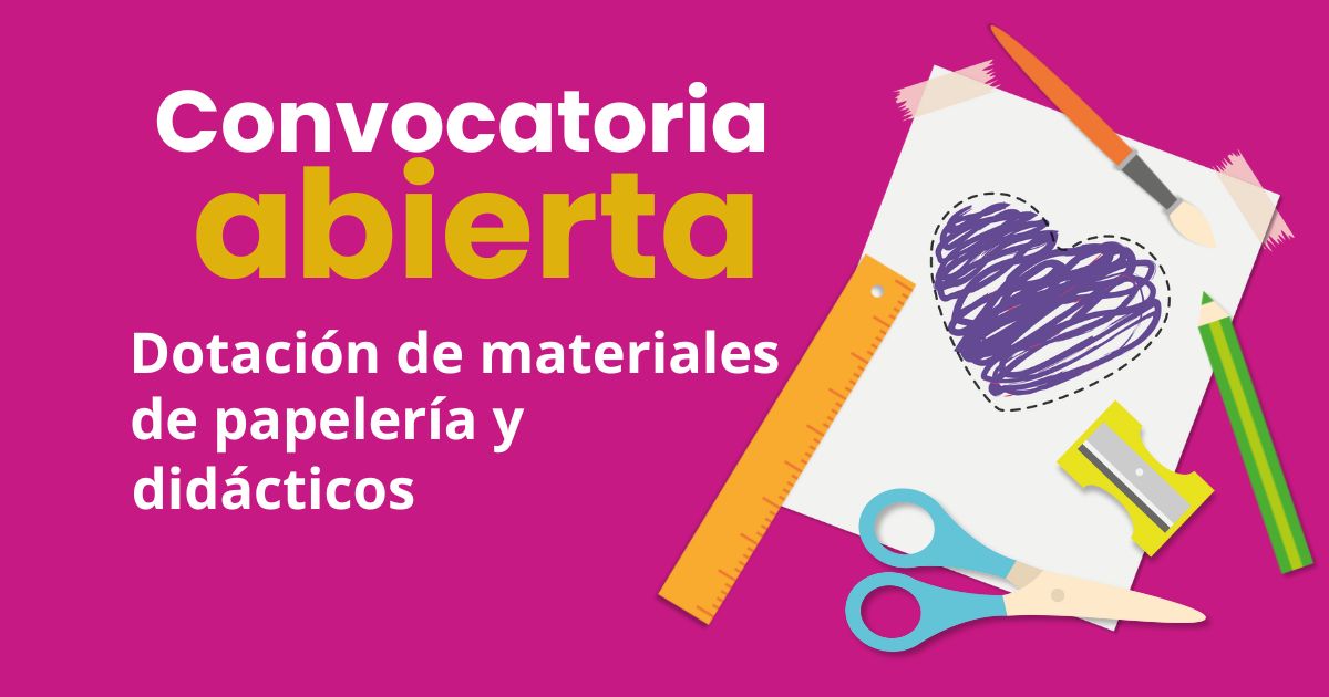 Dotación de materiales
