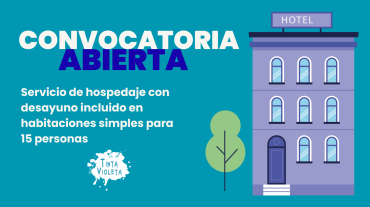 Convocatoeia Servicio de Hospedaje