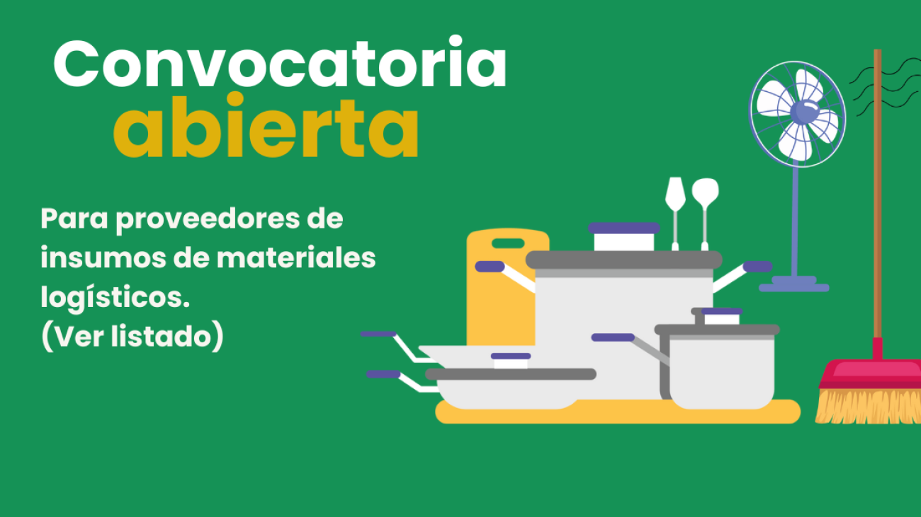 Dotación de materiales