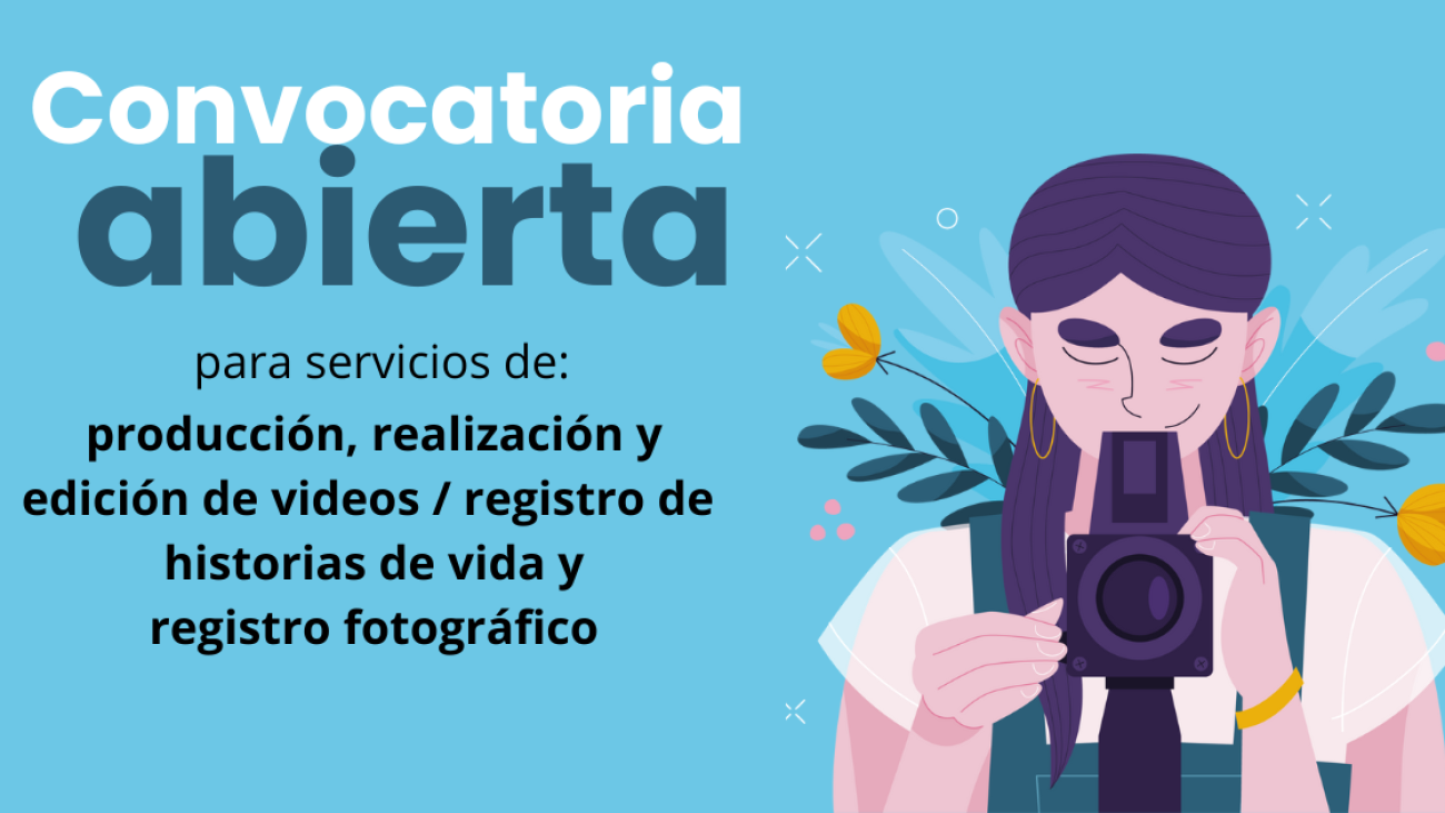 Registro audiovisual Historias de Vida