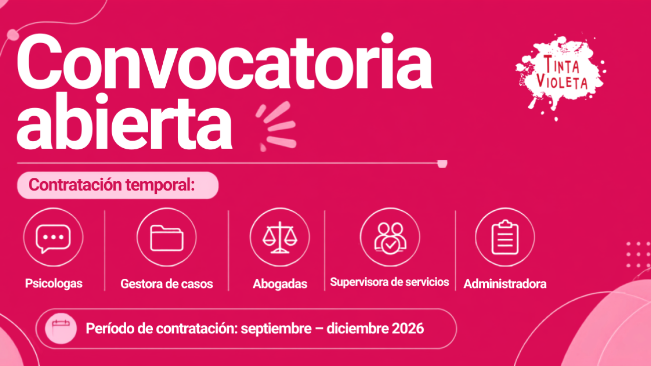 Contratación psicológas