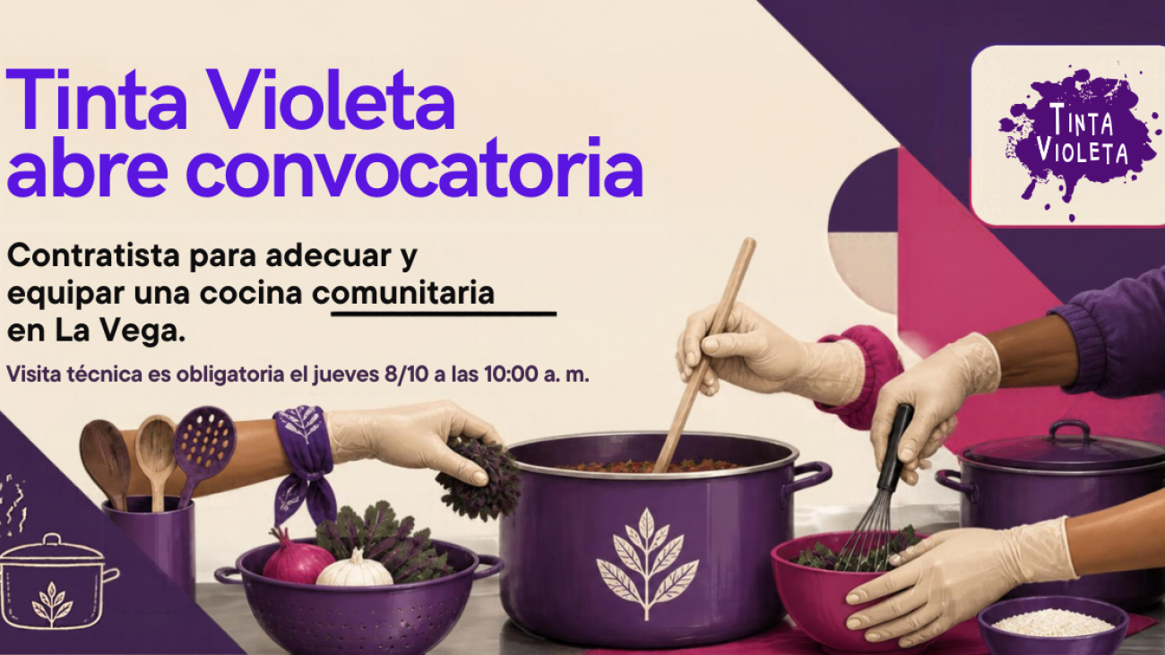 Convocatoria Afiche Cocina Comunitaria