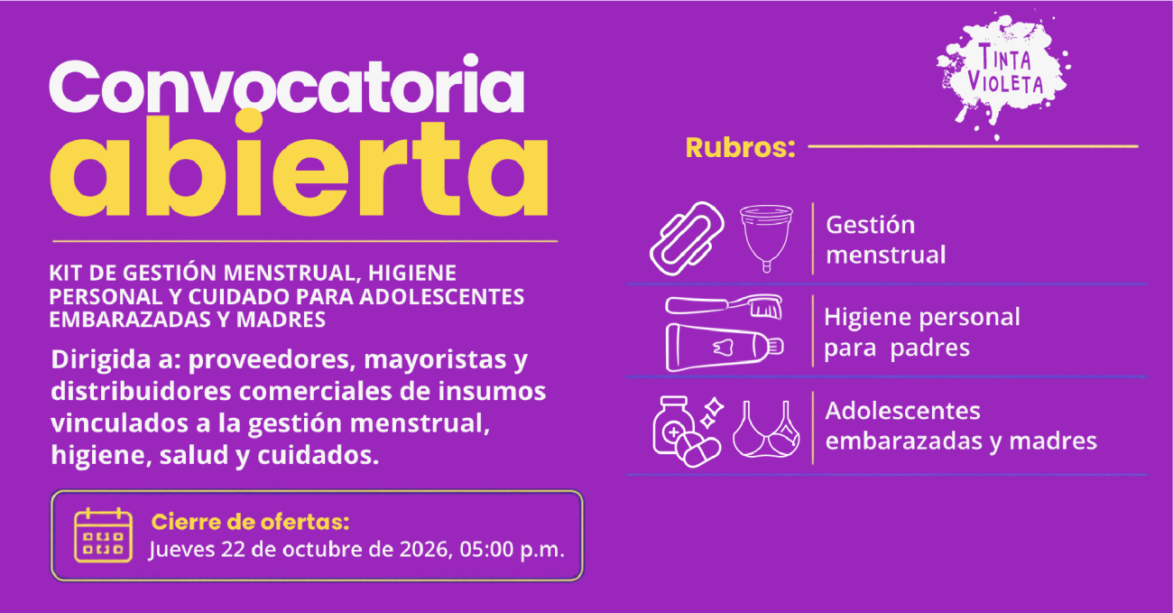 Kits gestión menstrual
